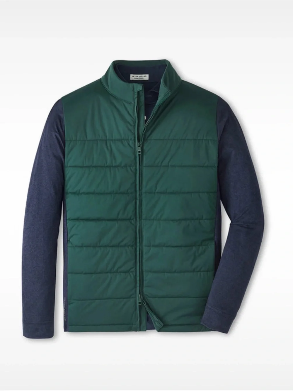NWT Peter Millar Men's Nordic Pine Merge Hybrid Fleece Jacket (Large)